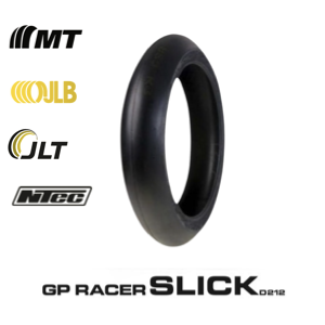 PNEU PISTE DUNLOP D212 GP RACER SLICK 120 GOMME MEDIUM