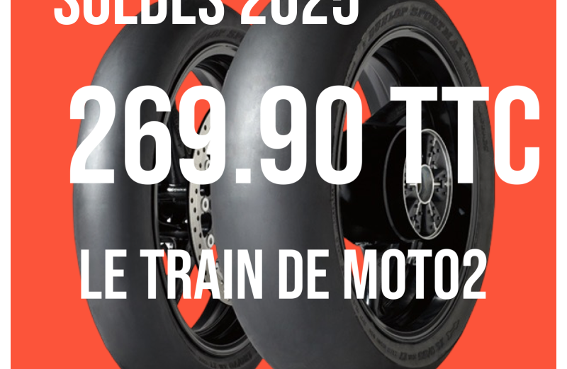 TRAIN MOTO2 GOMME 2 ET 3