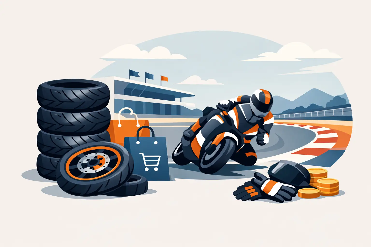Déstockage pneus moto circuit – bien acheter
