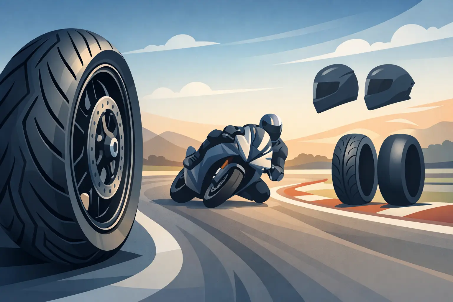 Pneu classique moto piste – bien le choisir