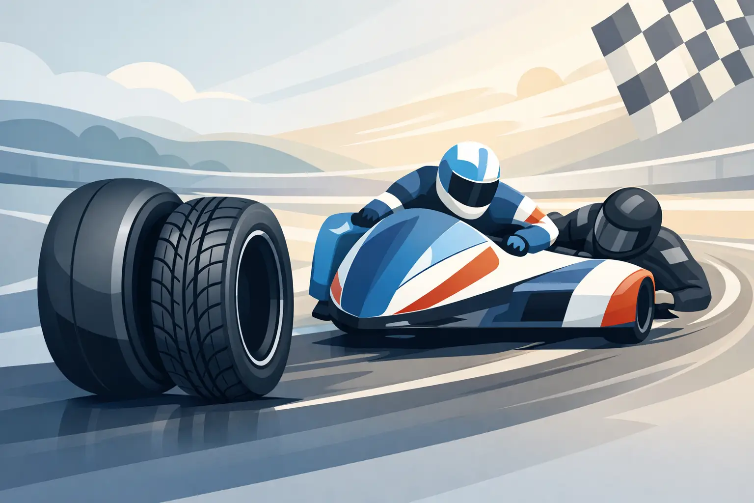 Pneu side car compétition – bien le choisir