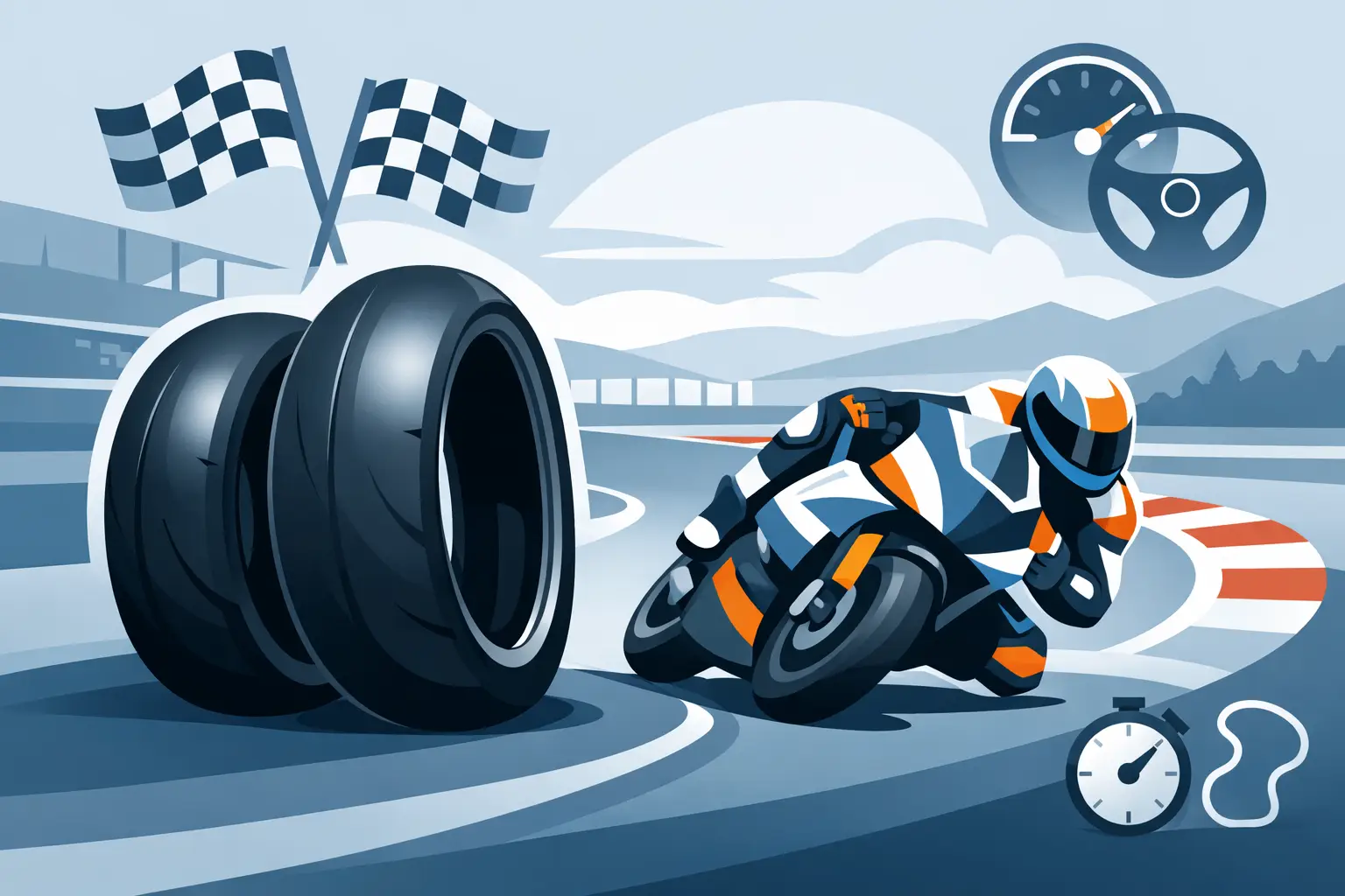 Pneu slick petite cylindrée piste: bien choisir