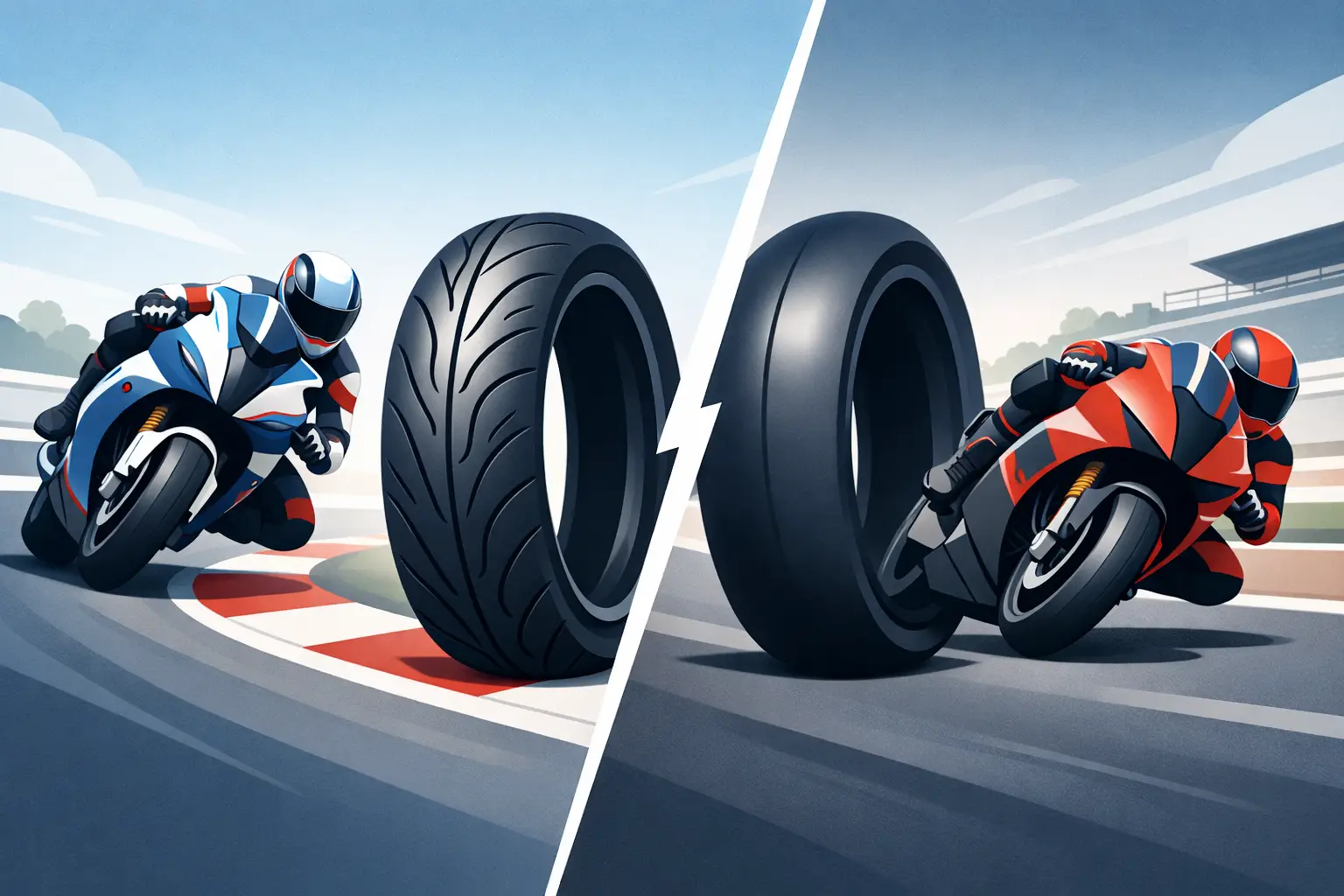 GP Racer ou slick : lequel choisir ?