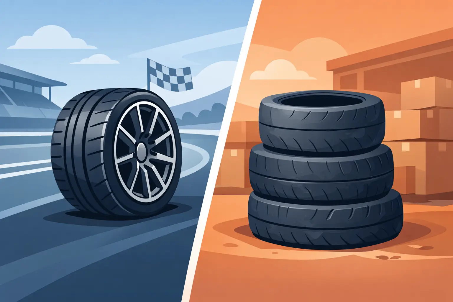 Pneu racing neuf ou déstockage: que choisir ?