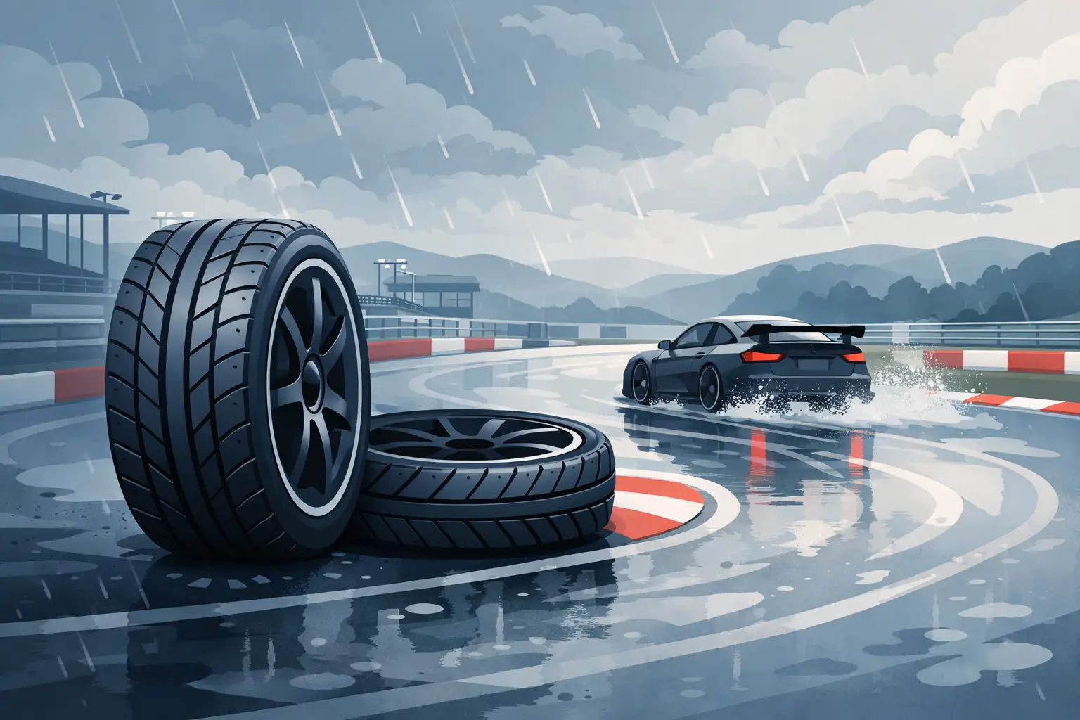 Quel pneu pluie pour trackday choisir ?