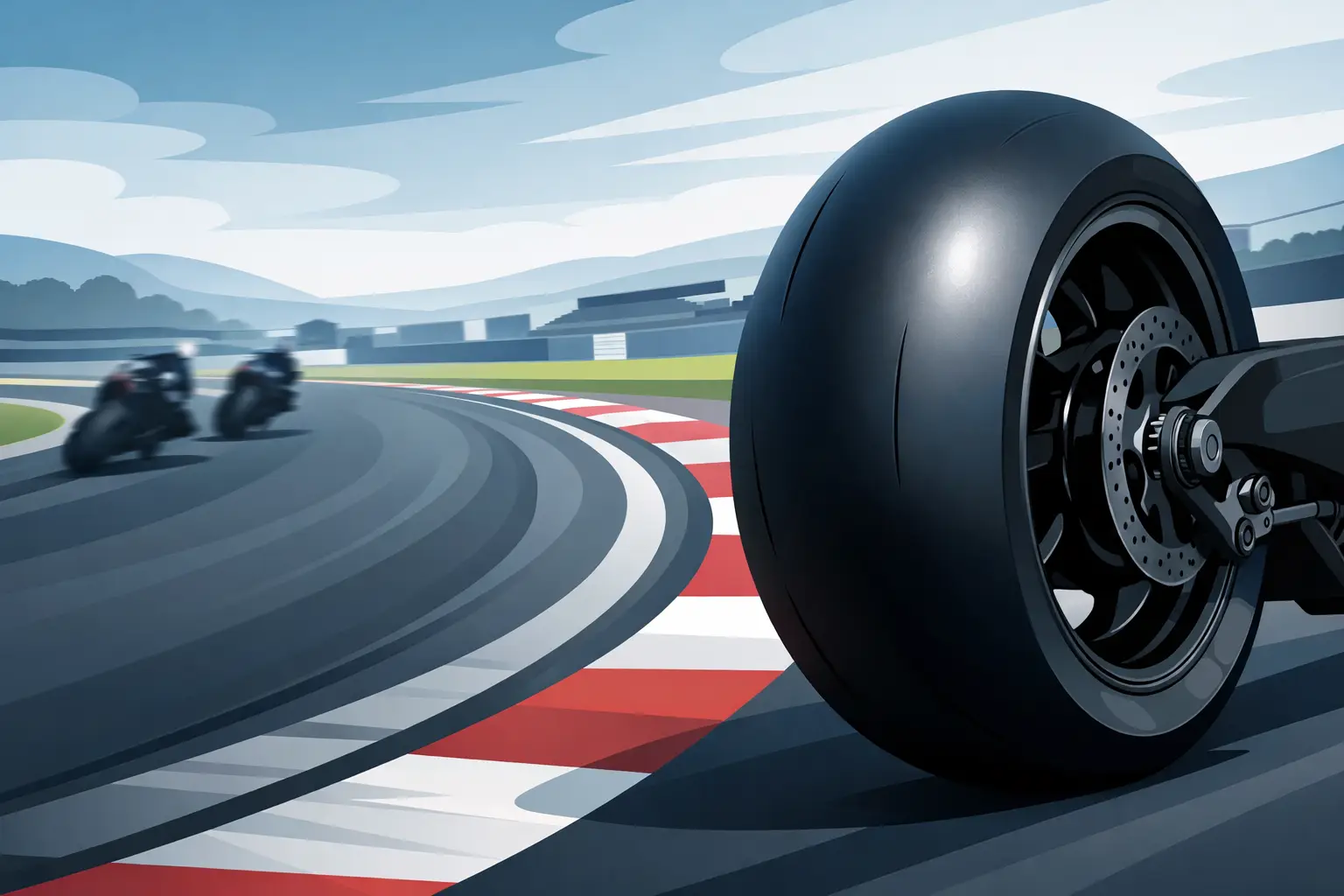 Dunlop KR393, le slick arrière pour la piste