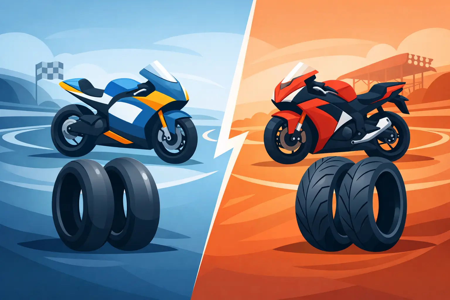 Pneus Moto2 versus Superbike, lequel choisir ?