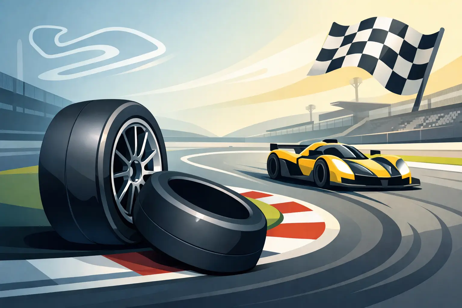 Slicks Dunlop pour la piste et la course