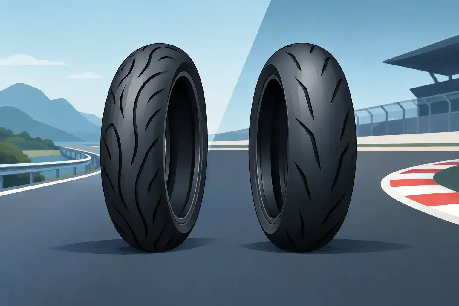 Avon ou Dunlop piste, quel pneu choisir ?